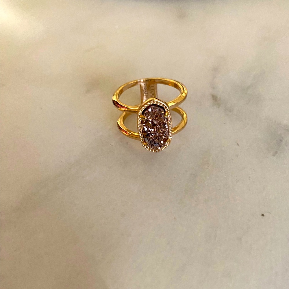 Kendra Scott Druzy Ring NWOT